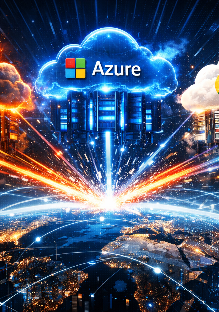 AWS vs Azure vs Google Cloud War
