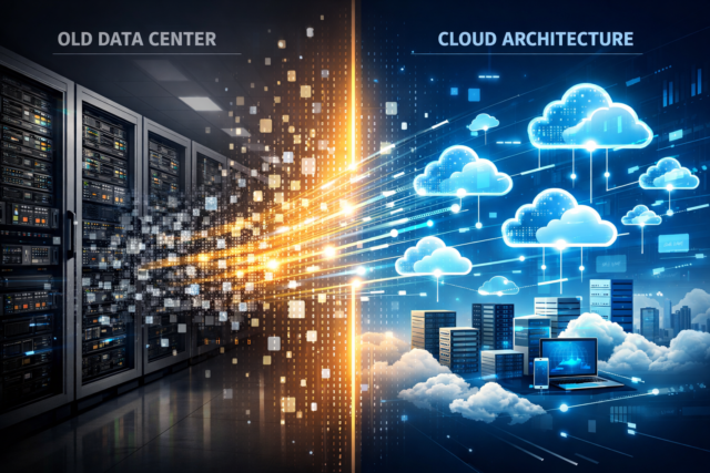 How to Migrate Legacy App to Cloud Without Downtime 2 migrate app to cloud process illustration