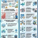 cloud cost optimization guide infographic