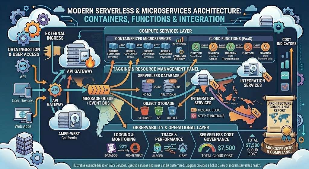 Cloud Cost Optimization: Smart Strategies to Reduce Cloud Expenses 10 Serverless and container based cloud architecture improving efficiency